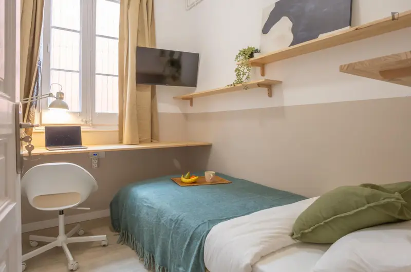 Habitacion Individual en Piso Moderno Sant Andreu Barcelona