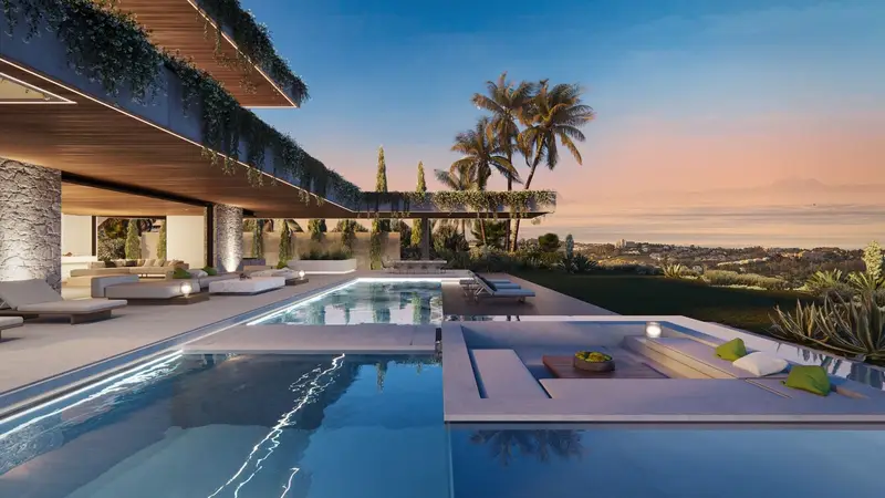 Villa de Lujo en Benahavís con Vistas al Mar