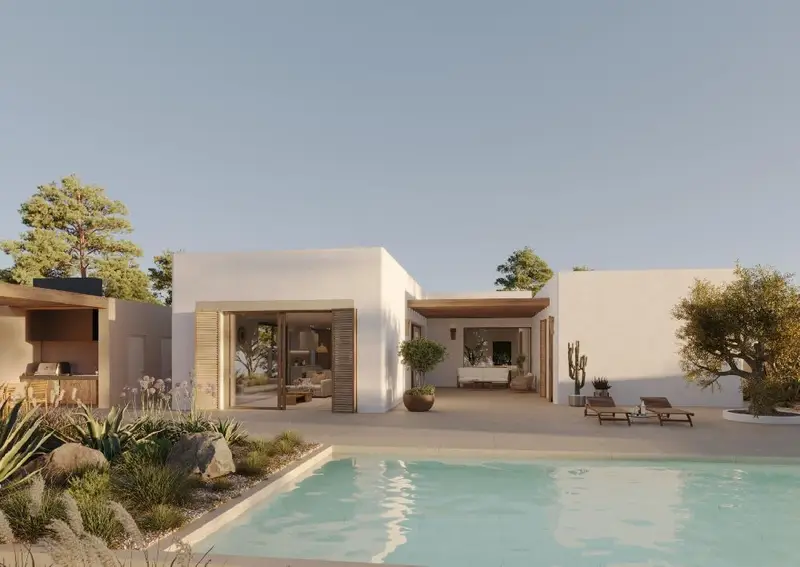 Villa de Lujo en Benimeit Moraira 4 Dormitorios Piscina Nueva Construccion
