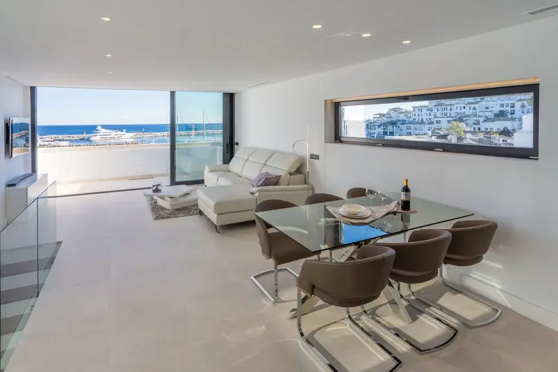 Atico Duplex en Puerto Banus Marbella 2 dormitorios
