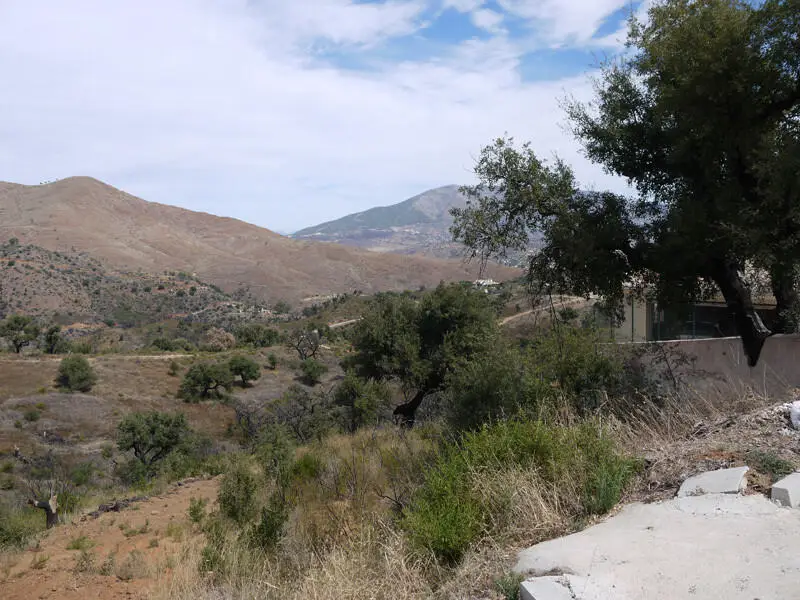 Terreno en Venta La Mairena Costa del Sol 3470m2 Vistas Panorámicas