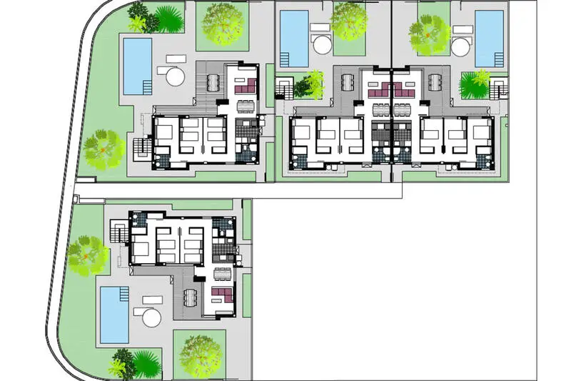 Villa en Venta El Verger 3 Dormitorios Jardin Solarium