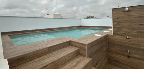Bungalows en San Pedro del Pinatar con Piscina y Jardin