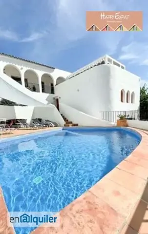 Alquiler casa Olivella piscina terraza apartamento 3 dormitorios