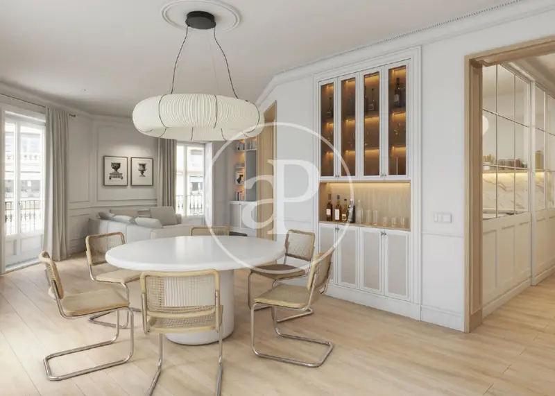 Piso en venta en Almagro Madrid 3 habitaciones 4 baños 177m2