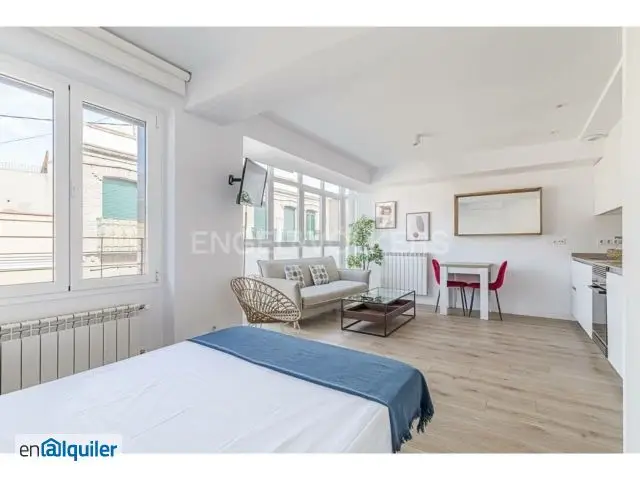 Alquiler Estudio Amueblado Cerca Cuzco Madrid