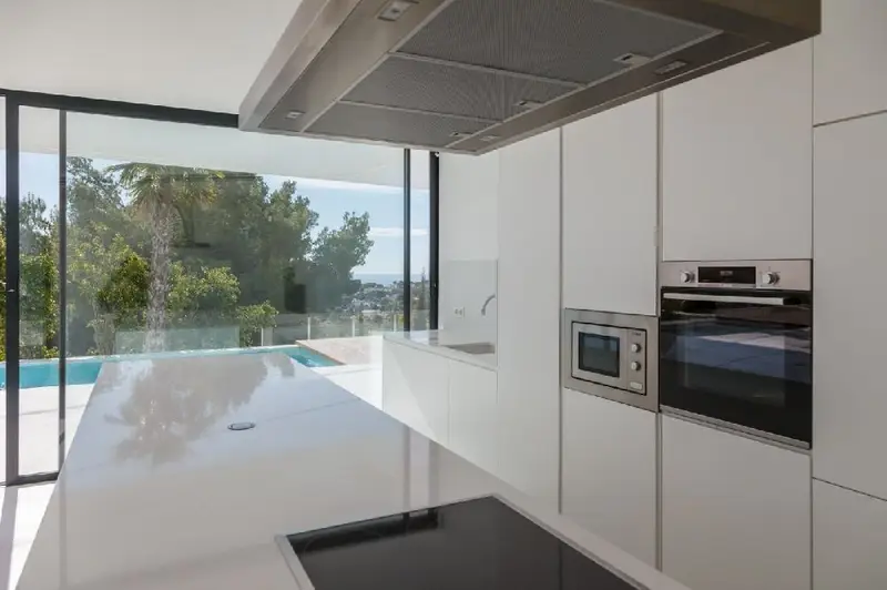 Villa Lujo Moraira 4 Dormitorios Piscina Infinity Jardin Privado