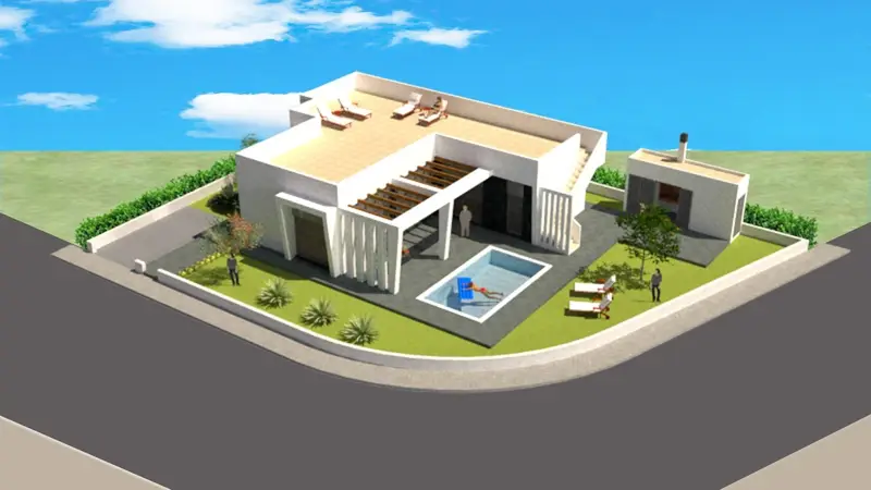 Villas de Lujo con Piscina en Torrevieja Alegria XII