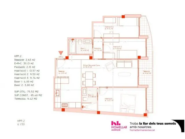 Obra Nueva en Calella Centro: Apartamentos con Terraza