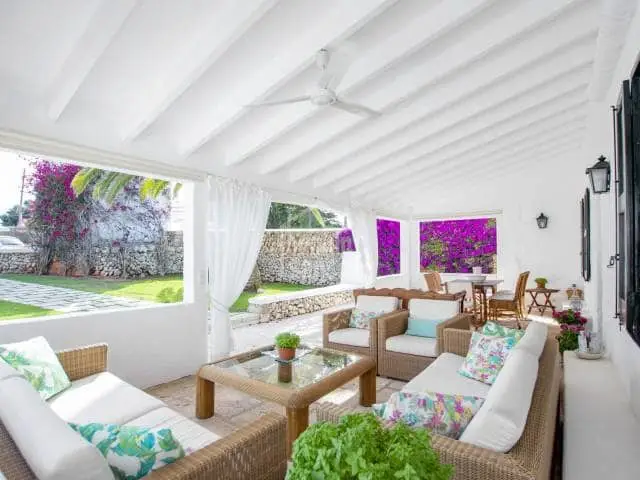 Atico en venta San Luis Menorca jardin piscina barbacoa