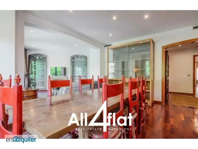 Alquiler Piso Amueblado Sarria Sant Gervasi 193m2 4 habitaciones