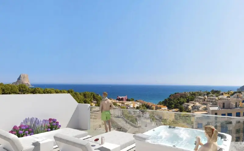 Apartamentos en Venta Calpe con Piscina y Complejo Deportivo