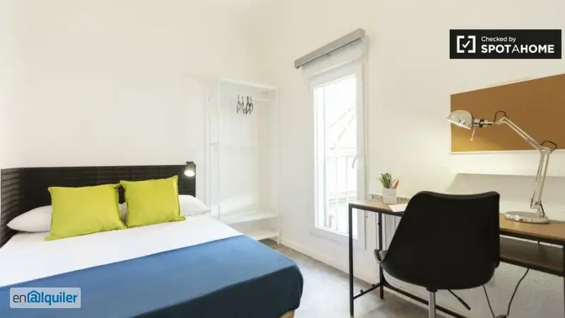 Alquiler Habitacion Amueblada Terraza Madrid