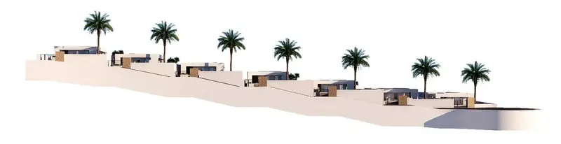 Villas de obra nueva con vistas al mar en Finestrat-Benidorm