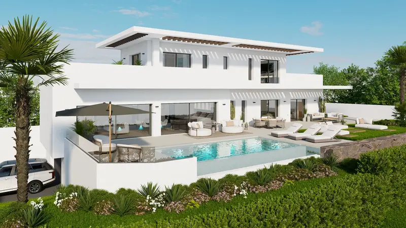 Casares Chalet Lujo Contemporaneo 4 Dormitorios Vistas Mar
