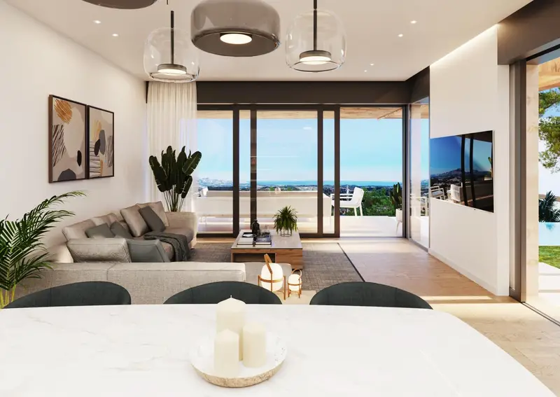 Villas en Polop con Vistas Panorámicas al Mar