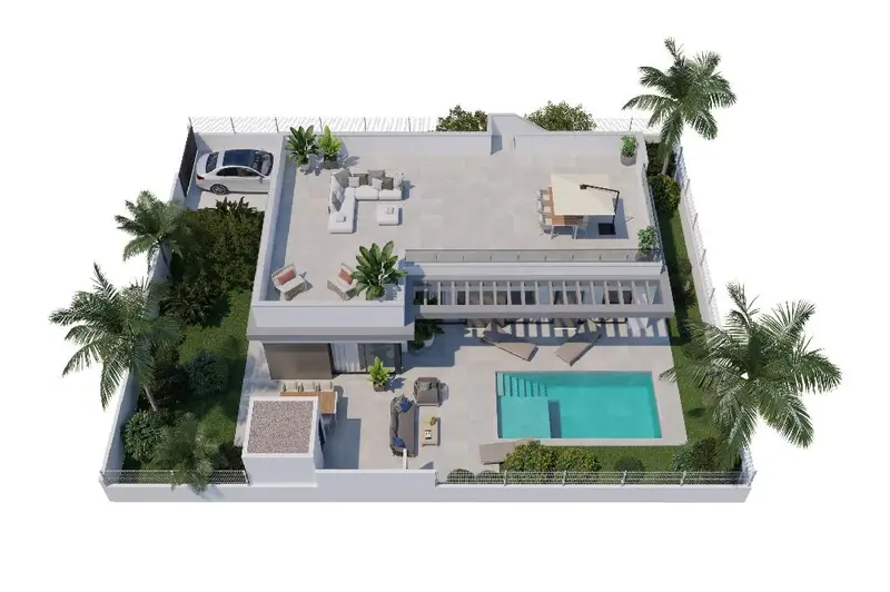 Villa en Venta Polop 3 Dormitorios Alberca