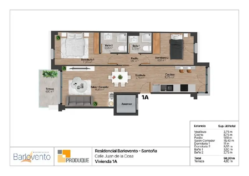 Venta Piso 2 Habitaciones Santoña