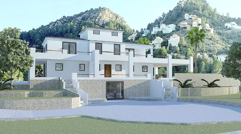 Villa de Lujo con Vistas al Mar en Pedreguer