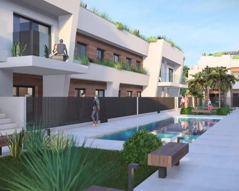 Bungalows en Torre Pacheco:  2 y 3 Dormitorios, Terrazas y Solarium