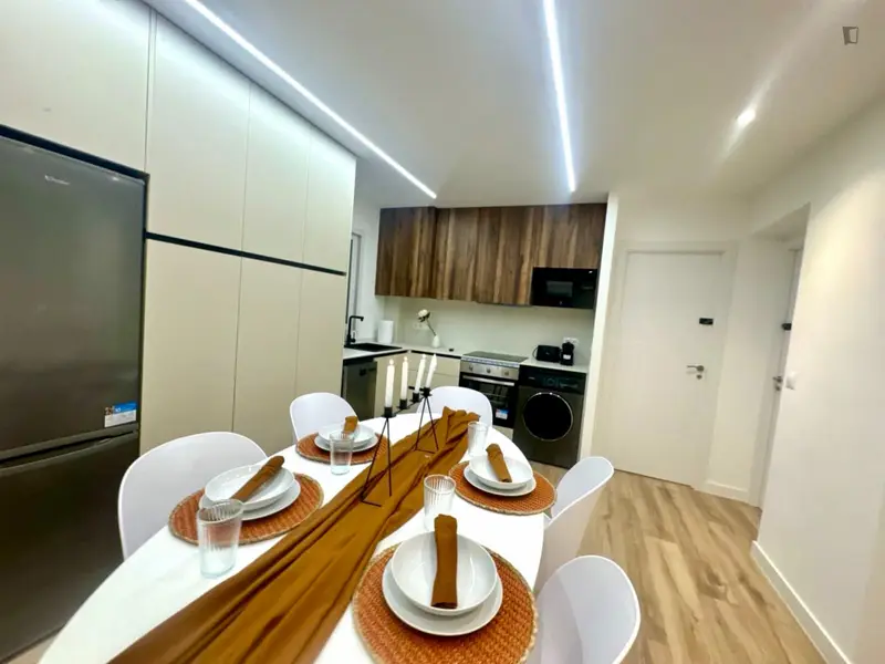 Habitacion Doble en Piso Compartido para Jovenes en Madrid
