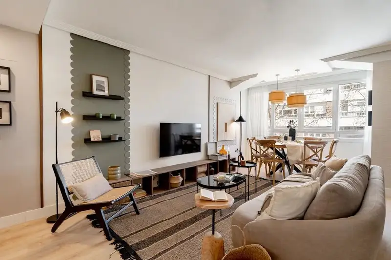 Apartamento en Alquiler Madrid 1 Dormitorio 1 Ba
jo