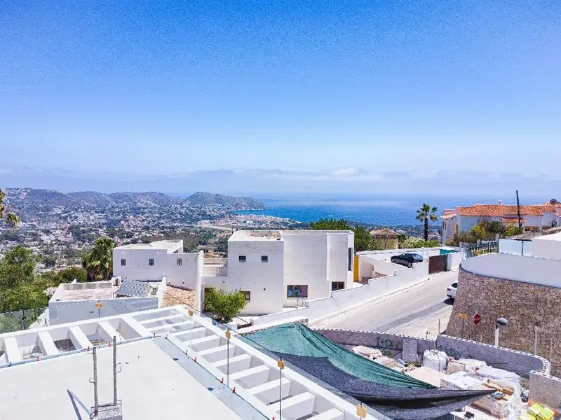 Venta Villa con piscina Benimeit Moraira 4 plantas