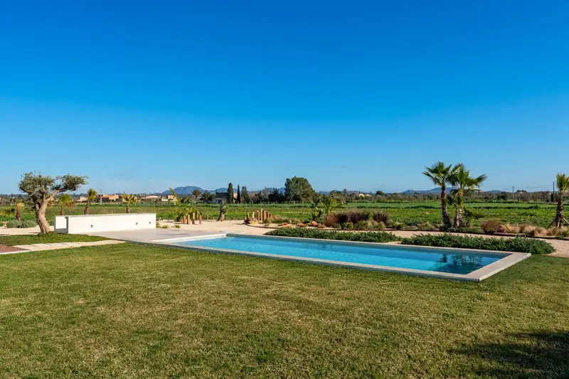 Finca Moderna en Campos Mallorca Piscina Casa Invitados