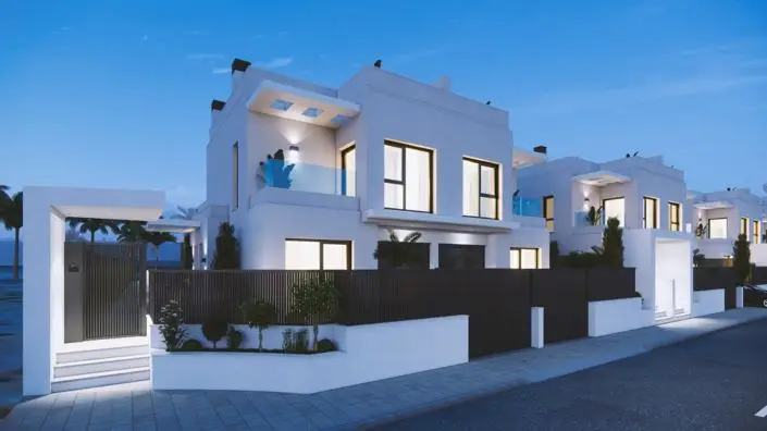 Villa en Los Alcázares 3 Dormitorios Primera Linea de Playa