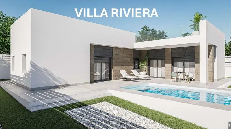 Villa en Venta Pinoso Alicante Nueva Construccion Piscina