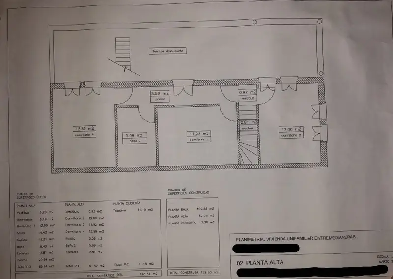 Casa en Nervión Centro Sevilla 4 dormitorios 2 baños 178m2