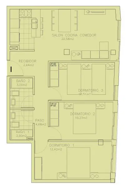 Venta Piso Boiro 3 Dormitorios 2 Baños Cerca Playa