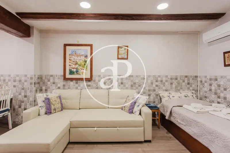 Estudio amueblado en alquiler Cabañal cerca de la playa