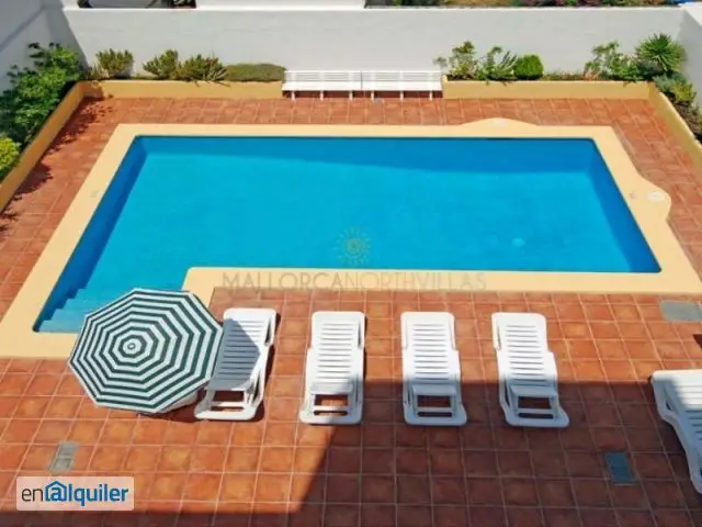 Apartamento Planta Baja Puerto Pollenca Julio Agosto 2 Habitaciones Piscina