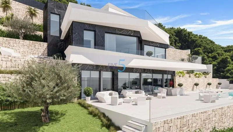 Villa de Lujo en Benissa Costa Blanca 4 Dormitorios Piscina Infinita