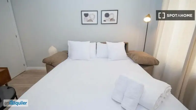 Apartamento 3 Dormitorios Bellas Vistas Madrid Amueblado
