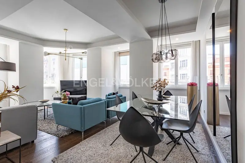 Apartamento Gran V\/a Madrid 2 dormitorios lujo
