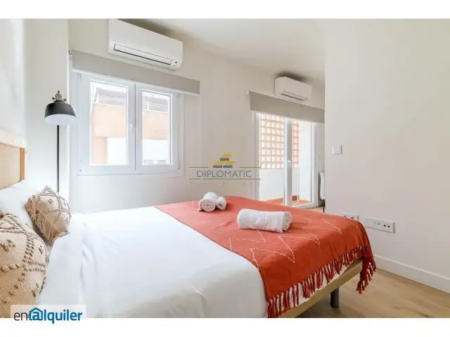 Alquiler Piso Amueblado Terraza Tetuán Plaza Castilla