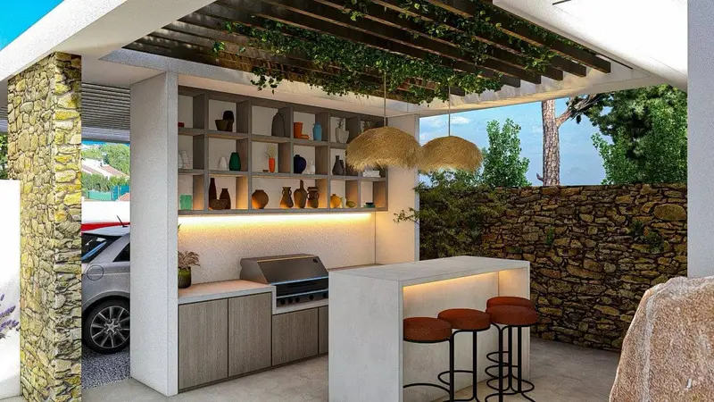Chalet Mediterraneo en Javea con Vistas al Mar