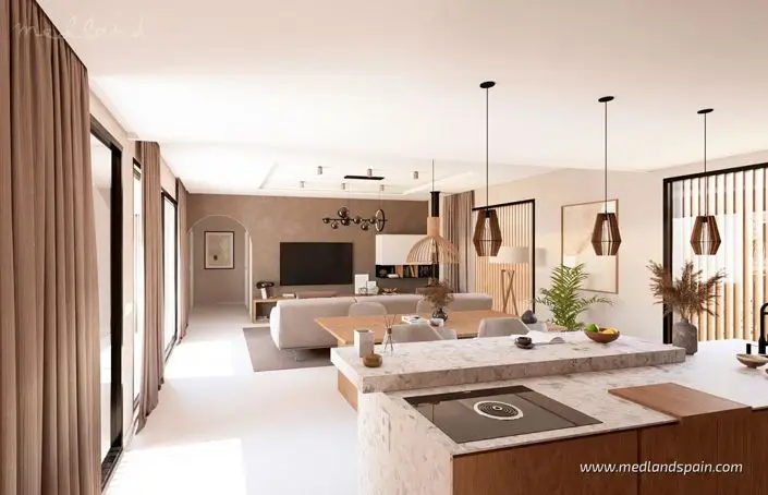 Villa de Lujo 3 Dormitorios en Altaona Golf Murcia