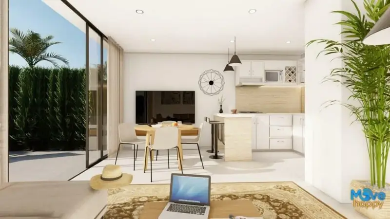 Chalet en Venta Los Urrutias Murcia Villa Contemporanea 2 Dormitorios