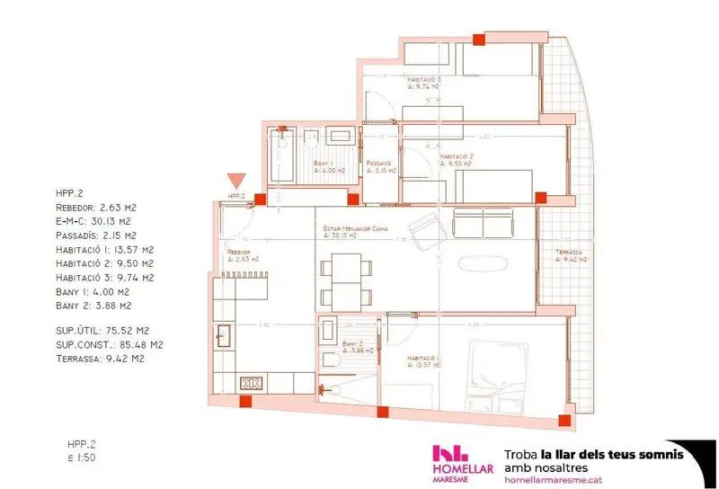 Pisos en Venta Calella Centro 2 3 4 Habitaciones
