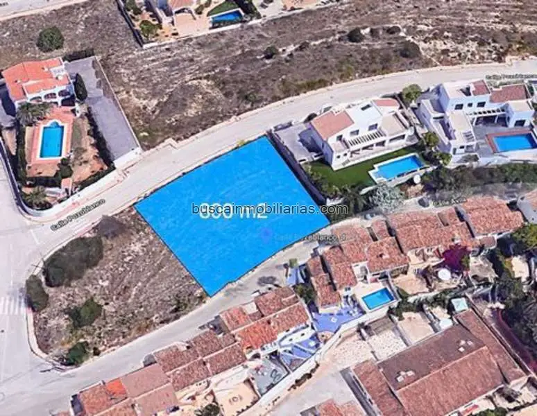 Parcela Edificable con Vistas al Mar en Pozoblanco Moraira