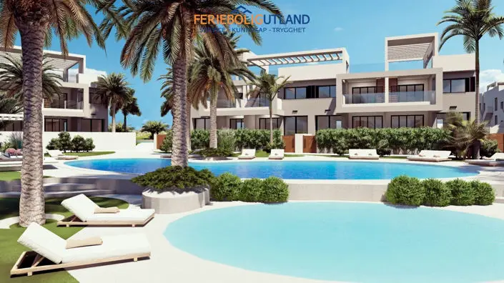 Bungalow 2 Dormitorios Torrevieja Vistas Laguna Rosa
