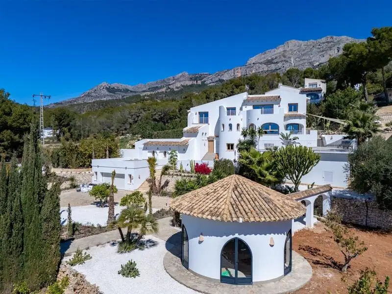 Casa Campo en Altea 5 Dormitorios Lujo Sostenible Vistas Panoramicas