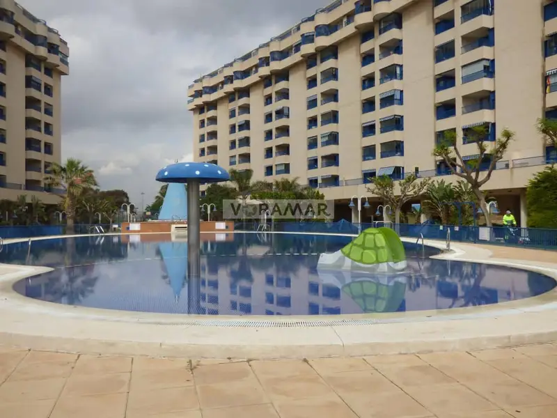 Alquiler Piso Playa Patacona Vistas Mar Piscina Garaje