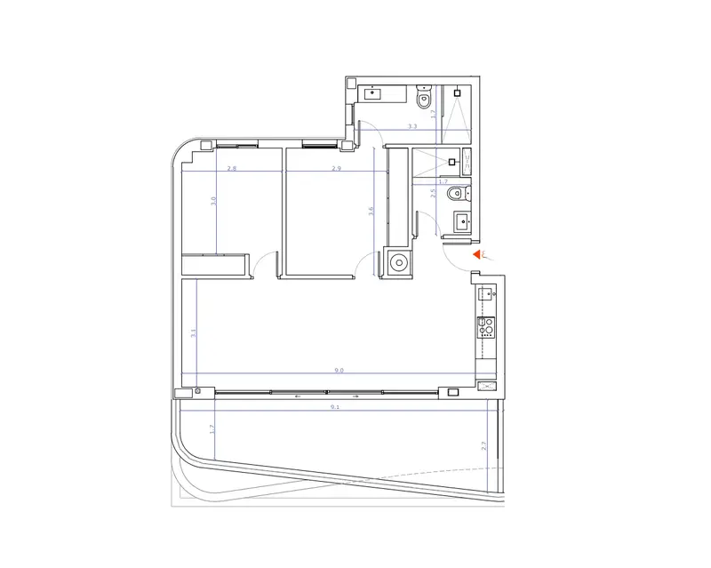 Apartamento de Lujo en Higueron West - 2 Dormitorios, Vistas al Mar