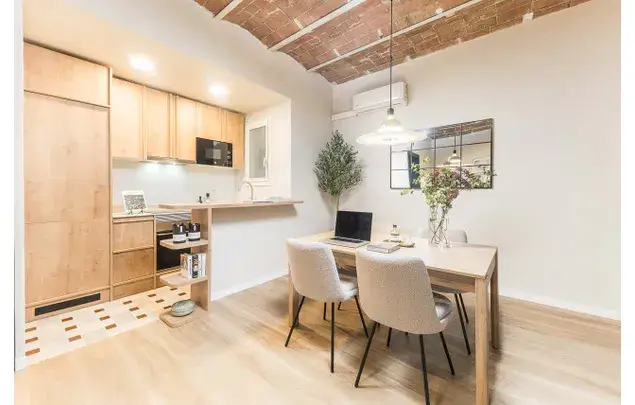 Apartamento 3 Dormitorios 57m2 Barcelona Alquiler Temporada Media Larga
