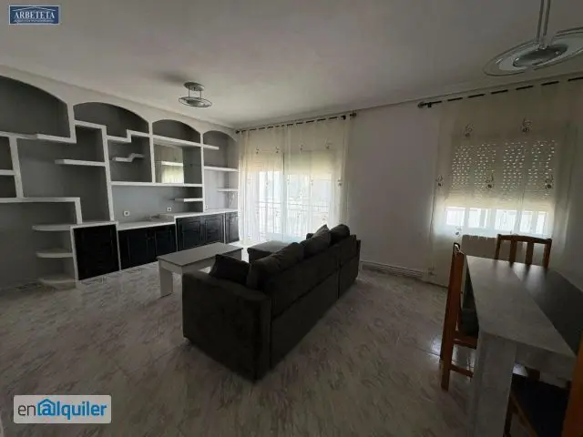 Alquiler piso amplio Alamín Guadalajara dos dormitorios terraza
