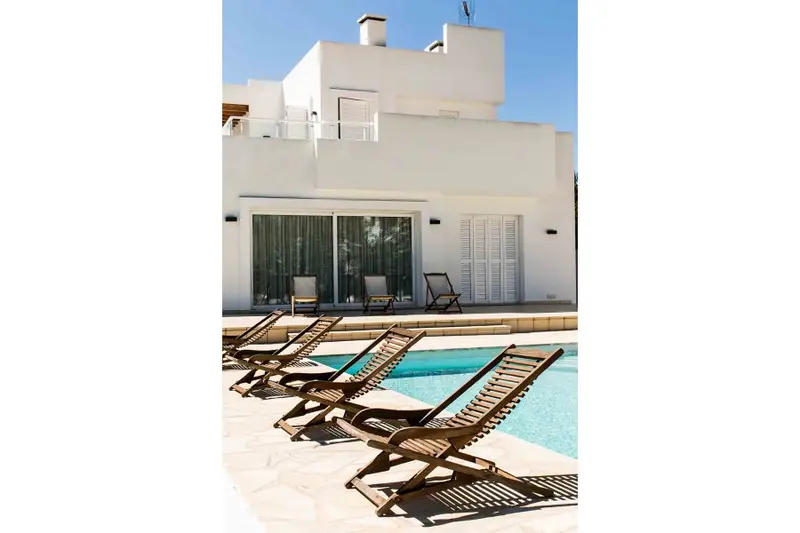 Villa Moderna en Sa Carroca Ibiza con Piscina para 12 Personas
